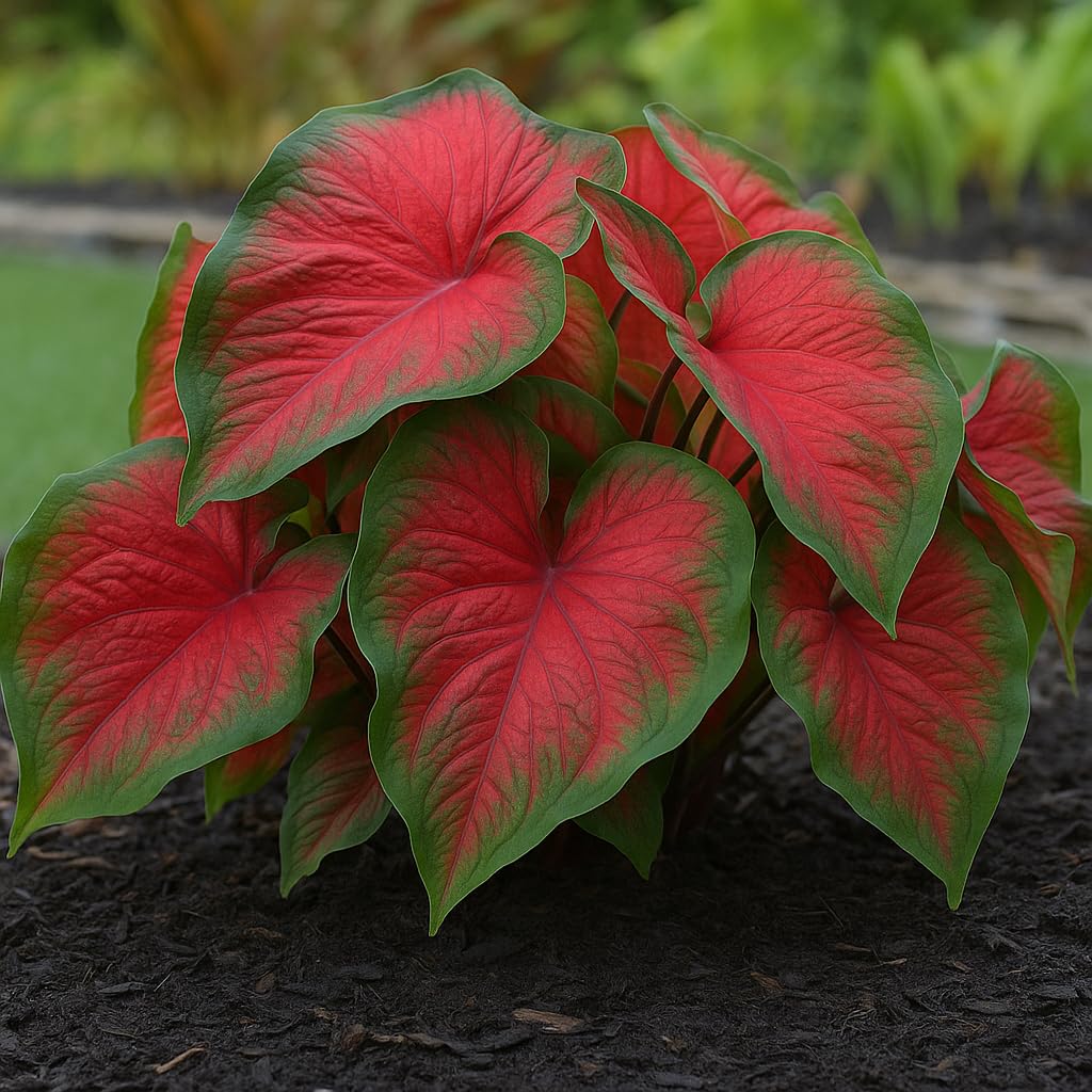 CZ Grain Dragon Heart Caladium Bulbs