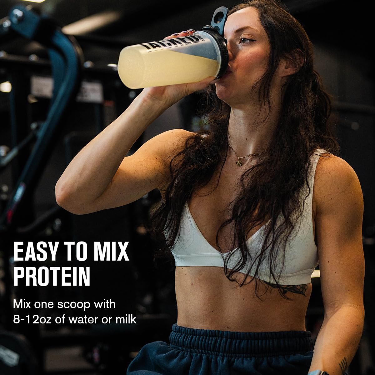 Jacked Factory Authentic ISO Whey Protein Isolate Powder - Low Carb, Non-GMO Muscle Building Protein w/No Fillers, Post Workout Recovery - 25 Servings, Vanilla — Amazon image 6