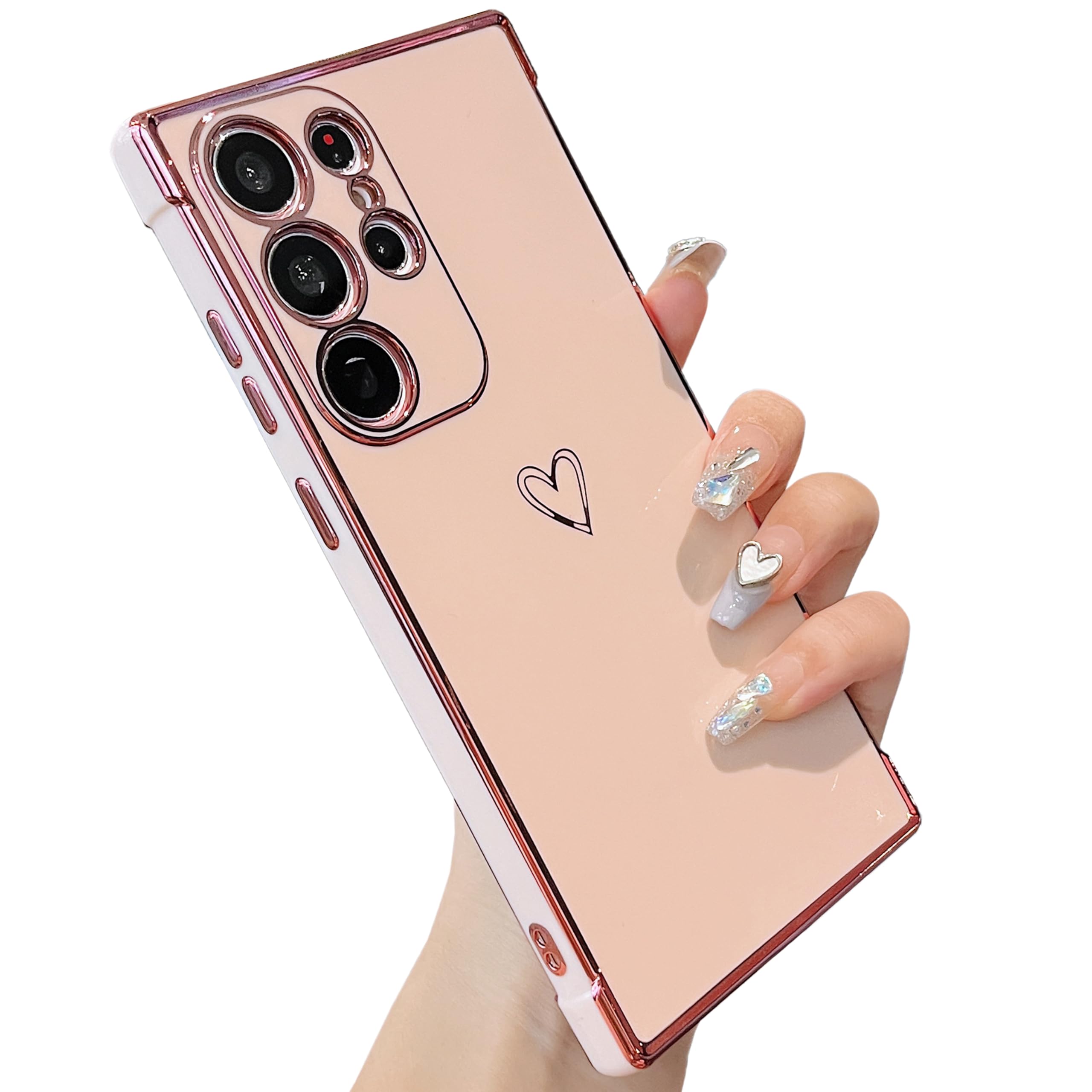 ZTOFERA Hülle für iPhone 14 Plus/15 Plus (6,7 Zoll), Klar Sc