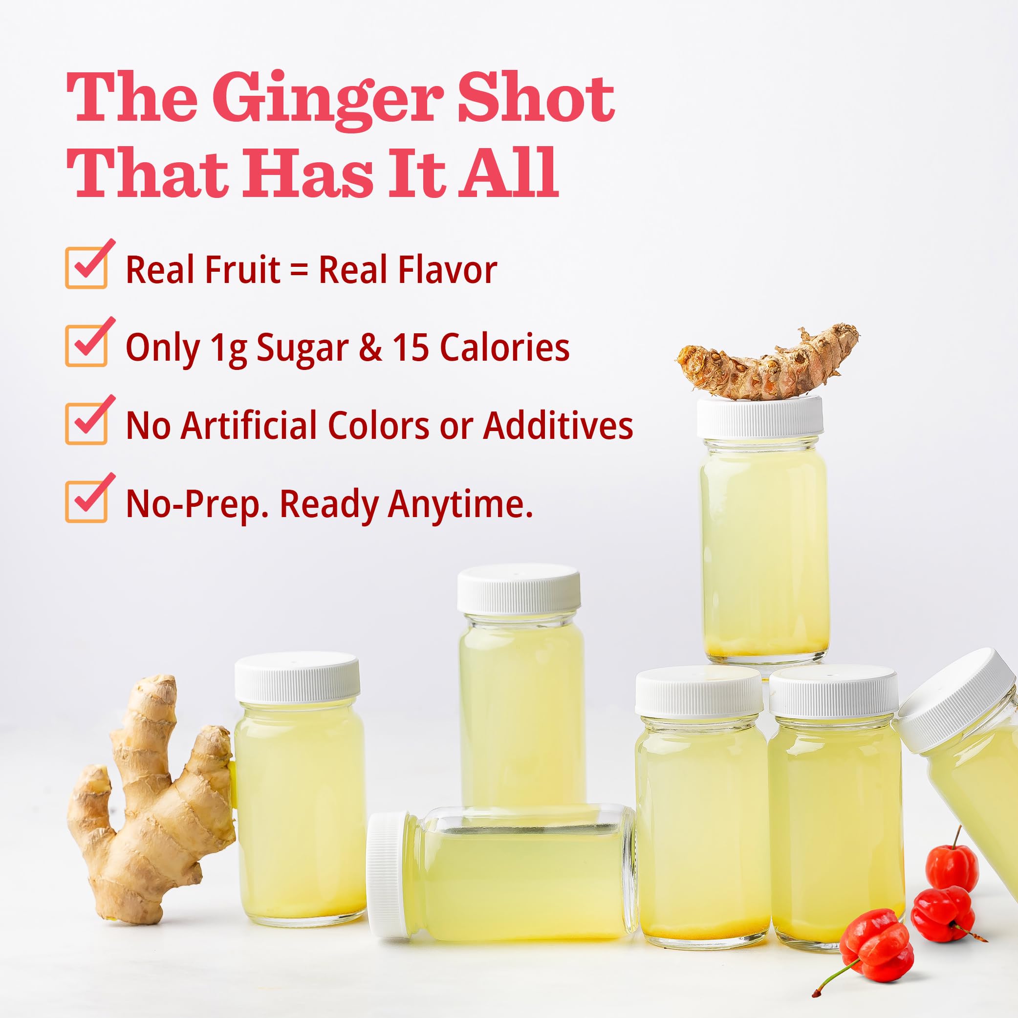PuriVibe Ginger Shots Juice Powder, Pineapple, Turmeric, Immunity, 15 Packs — Amazon image 8
