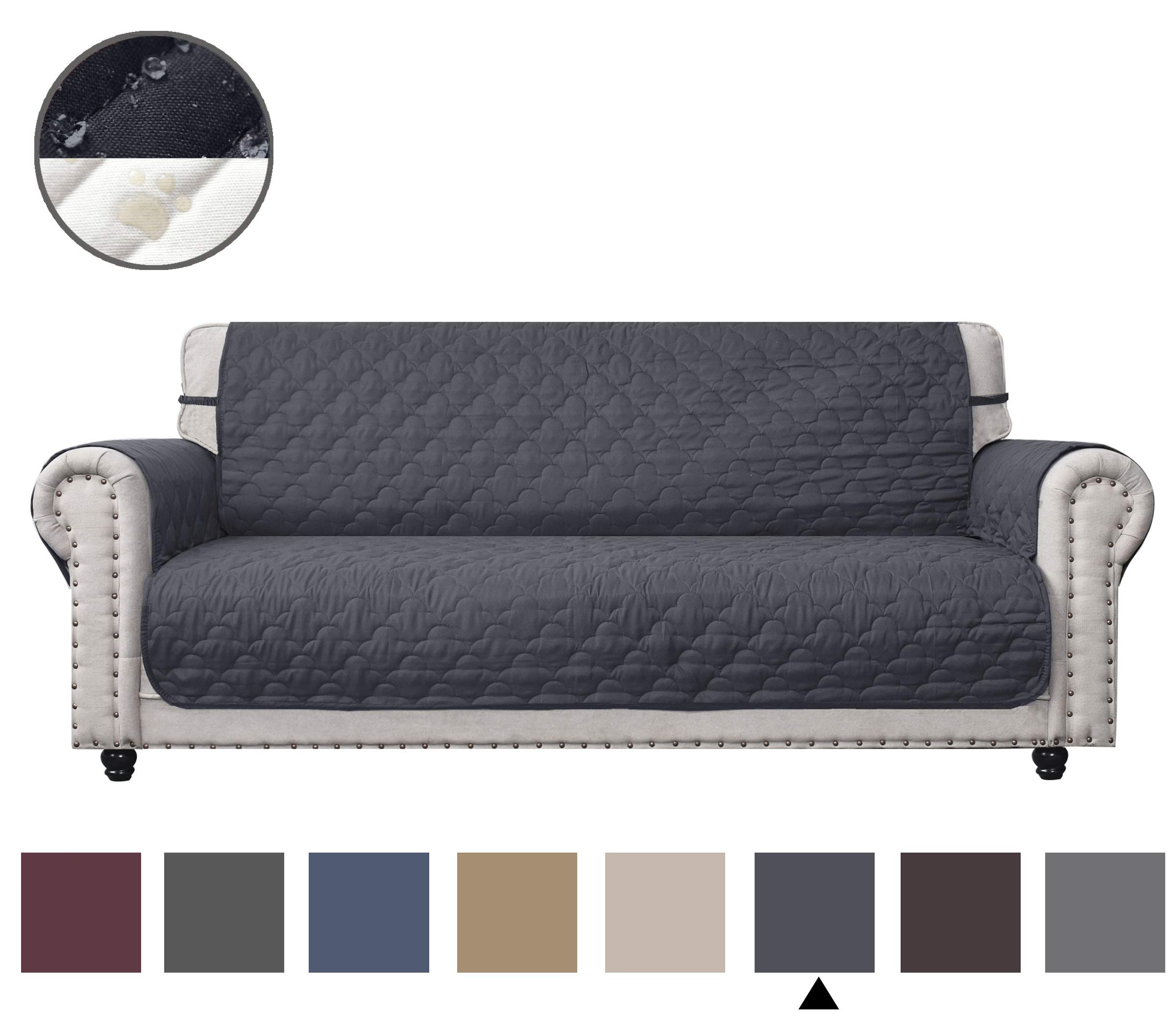 Buy CHHKON Sofa Cover with AntiSkip Dog Paw Print 100 Waterproof