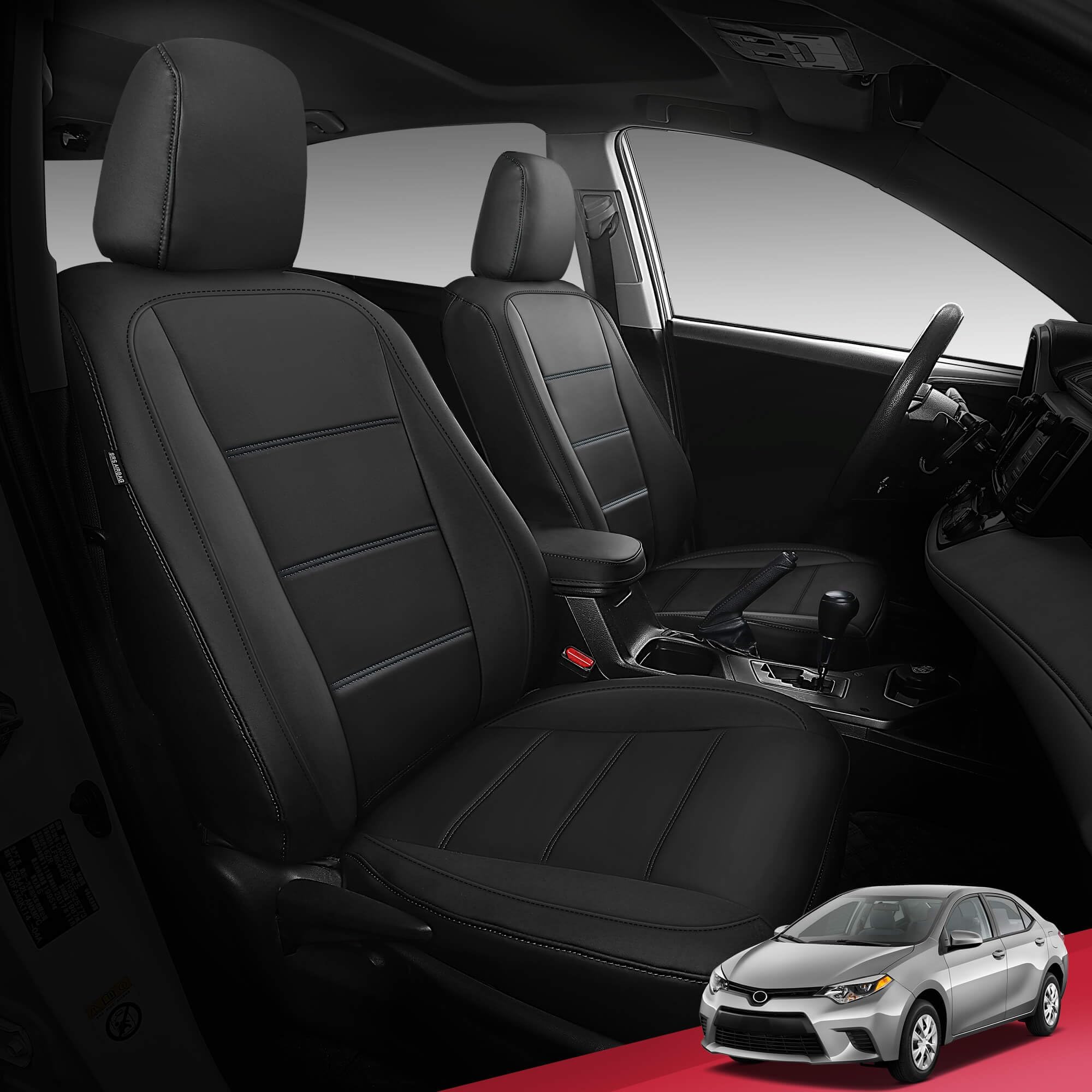 Amazon.com: CocheFamilia Custom Fit Corolla Car Seat Covers for Select ...