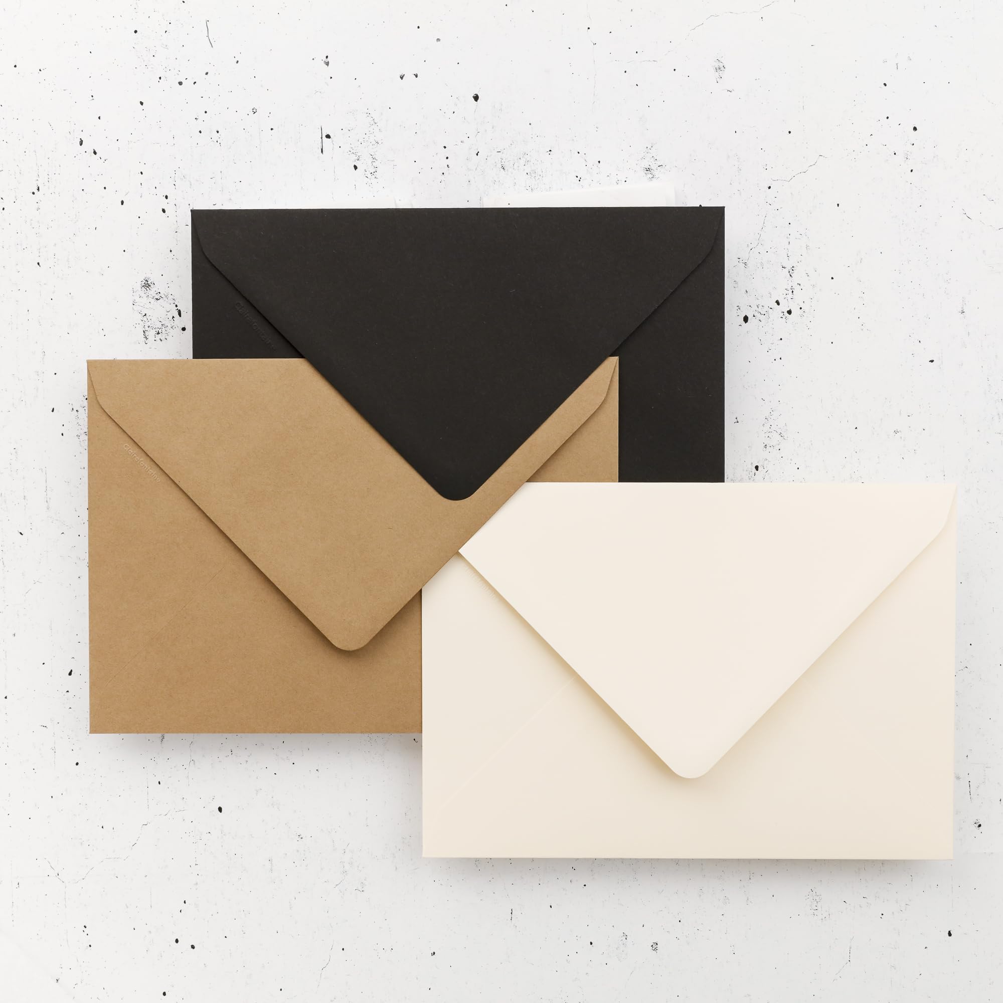 Clairefontaine 5442C - Pak van 20 rubberen zakjes - Formaat C5 16,2 x 22,9 cm - 120 g/m² - Kleur Ivorio - Uitnodigingen voor evenementen en correspondentie - Gamma Pollen - Smooth Premium Paper