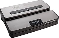 LEM MaxVac 250 Stainless Steel Vacuum Sealer - 250+ Seals, Built-in Bag Holder & Cutter, Commercial Grade Food Preserver