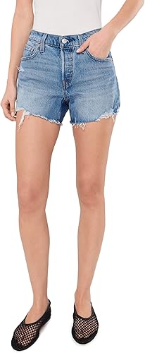 Levi's Women's 501® Curve Short, (New) Signs of Success (Shrink-to-fit - Stretch), 27
