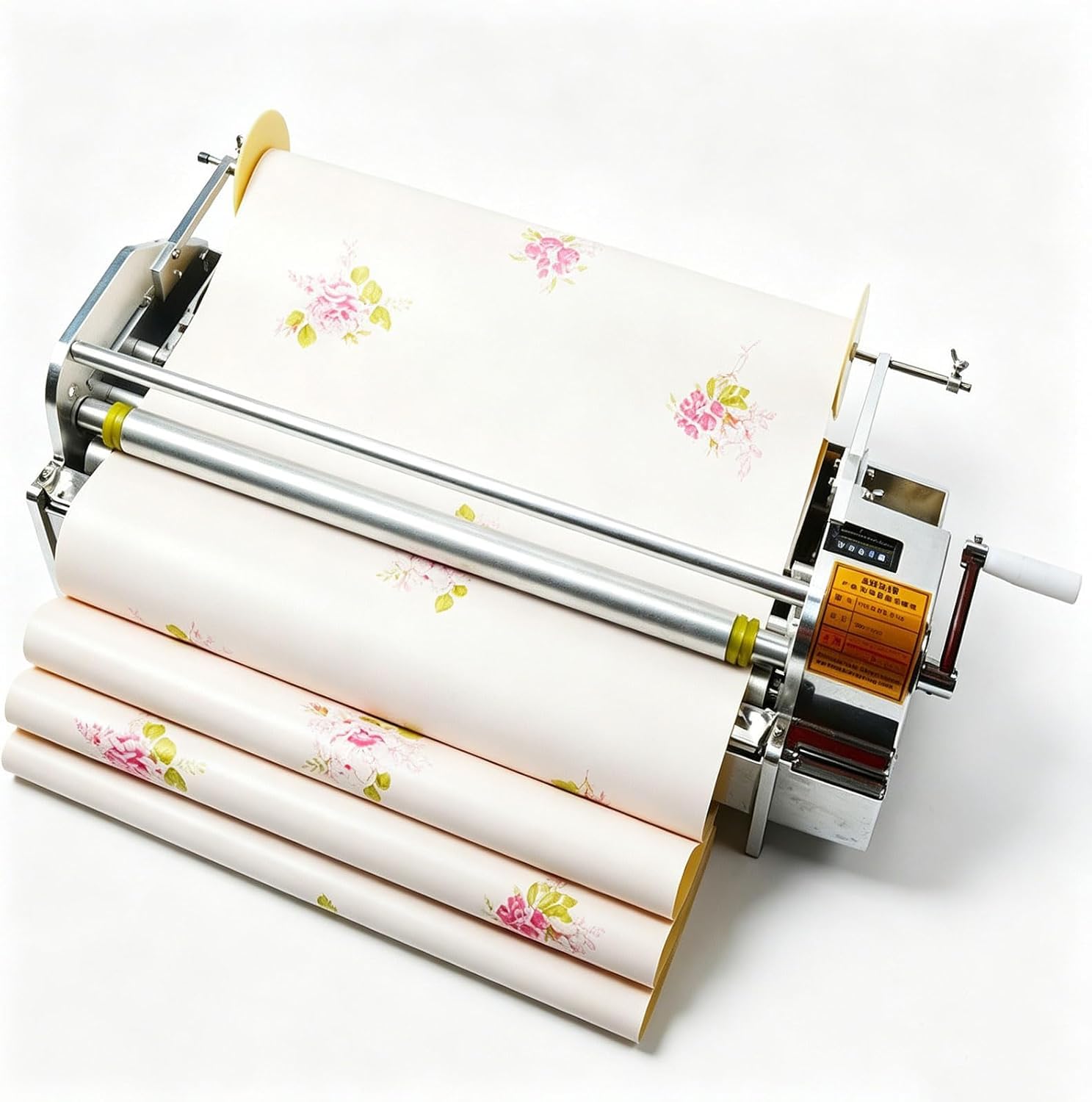 Applicatore Di Colla Per Carta Da Parati Da 70 Cm, Macchina Per Incollare Carta Da Parati Con Applicatore In Acciaio Inox Da 15 L, Macchina Per Incollare A Manovella, Raggio Dazione 75 Cm,