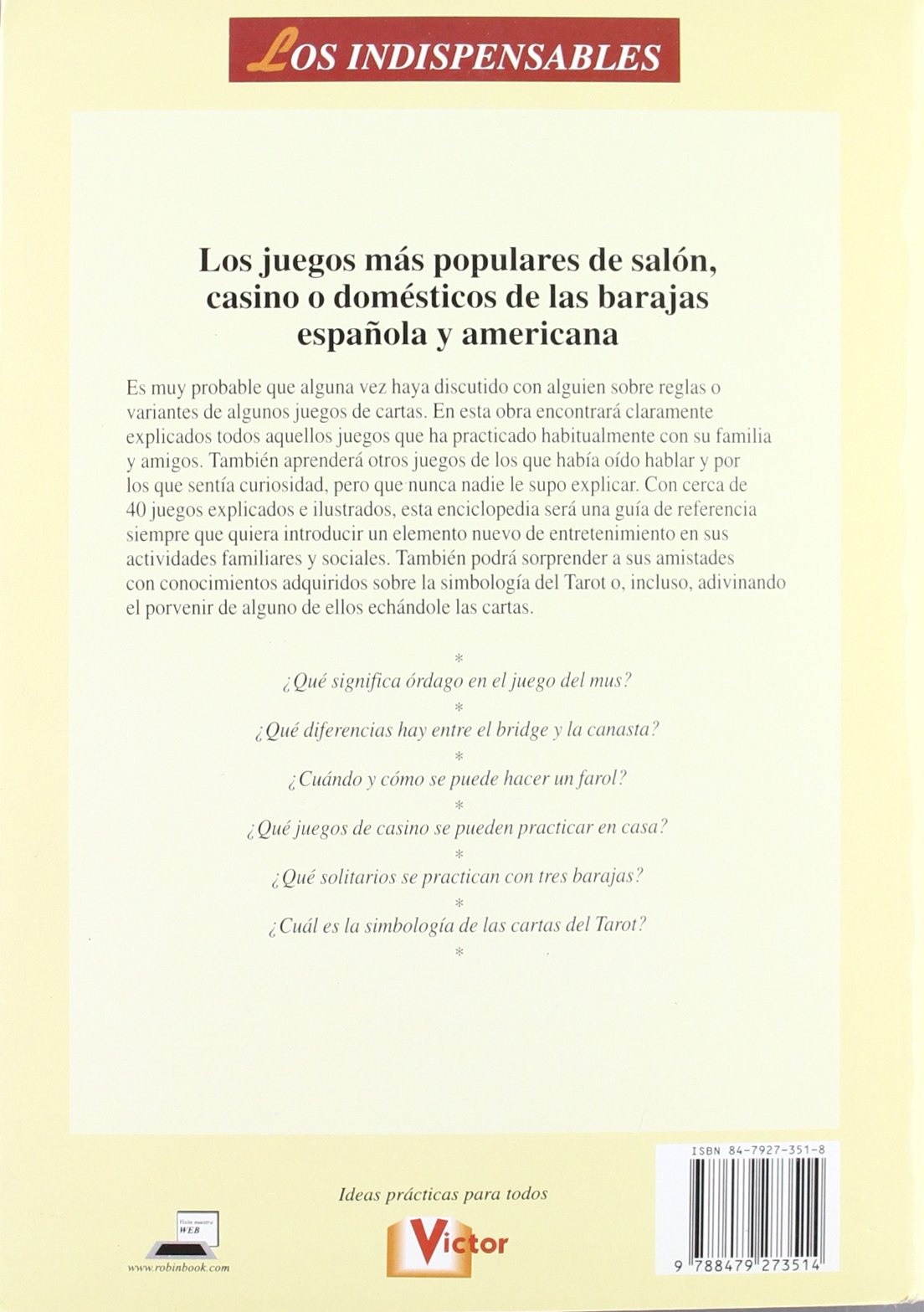 Enciclopedia De Los Juegos De Cartas