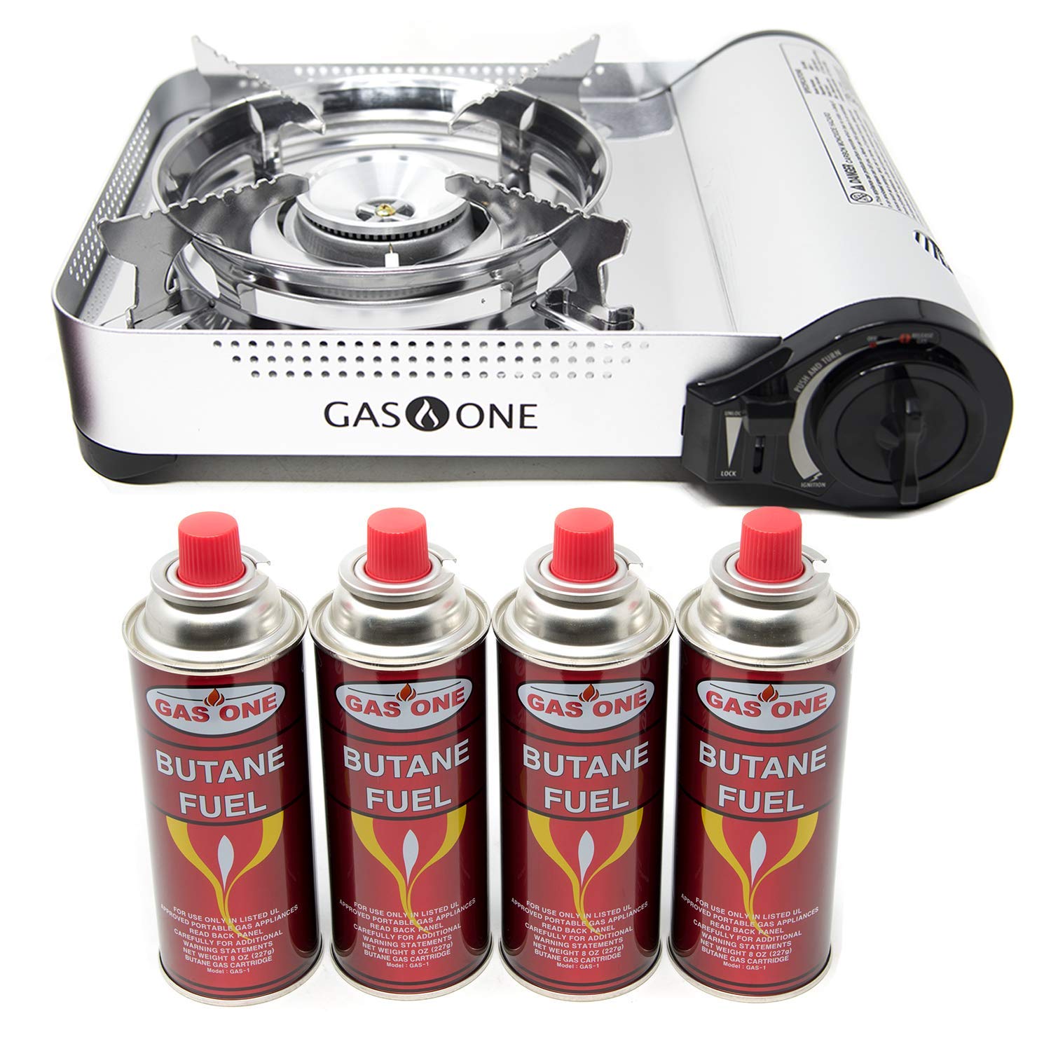 Buy GasOne GS3950 Camp Stove Premium Butane Stove with Convenient