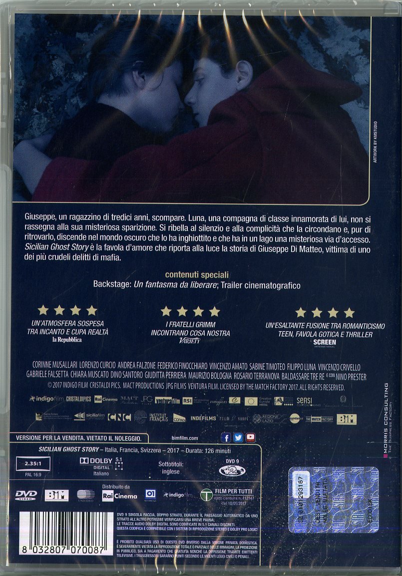 Dvd - Sicilian Ghost Story (1 DVD)