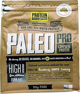 Protein Supplies Australia PaleoPro Egg White Pure Protein Powder 900 g,, Pure 900 grams