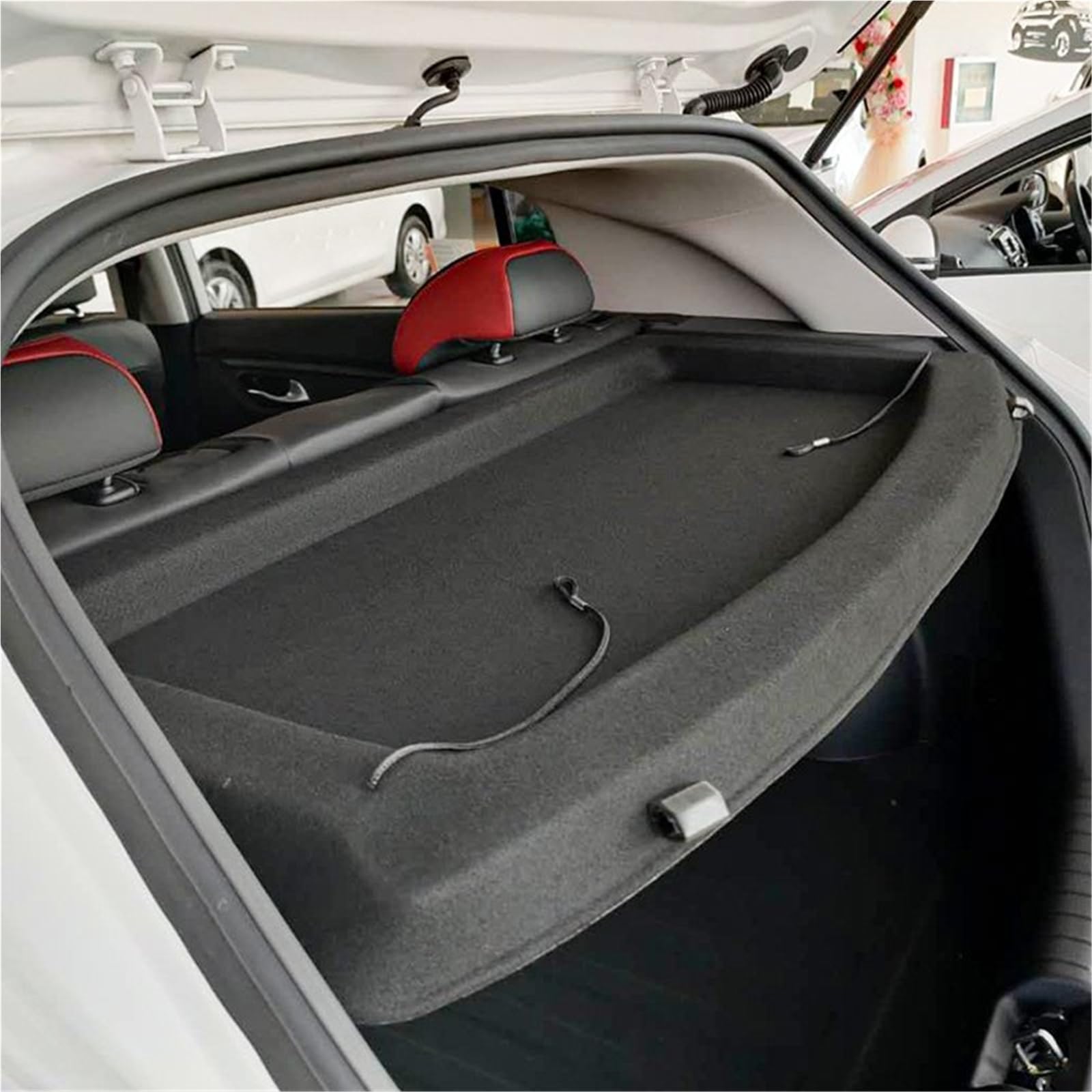 Nicht Versenkbare Trunk Cargo Cover Paket Rack Shield Für Kia Für KX Für Cross 2017 2018 2019 Gepäckraumabdeckung
