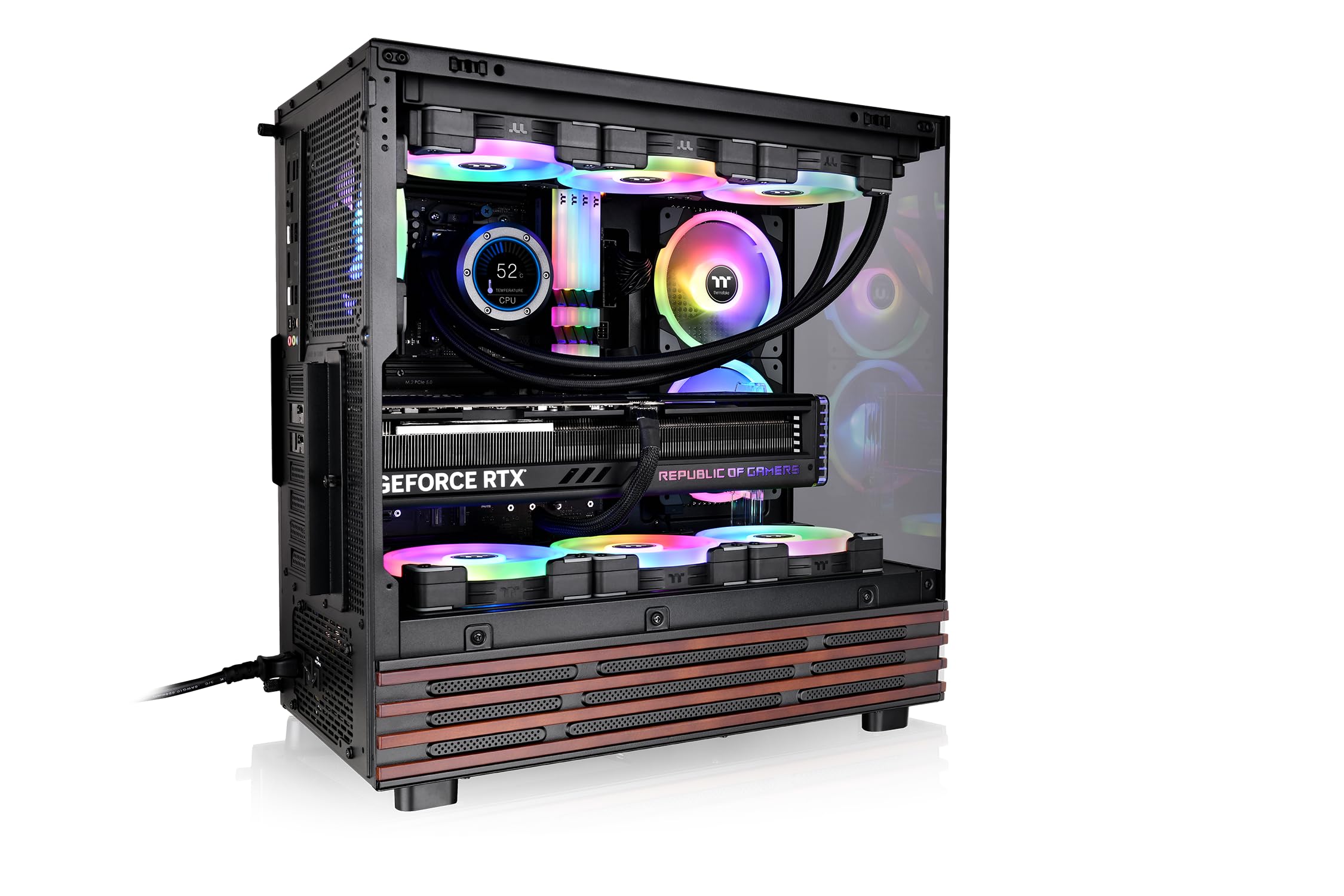 Thermaltake View 270 Plus WS ARGB | Mid Tower Chassis | Black