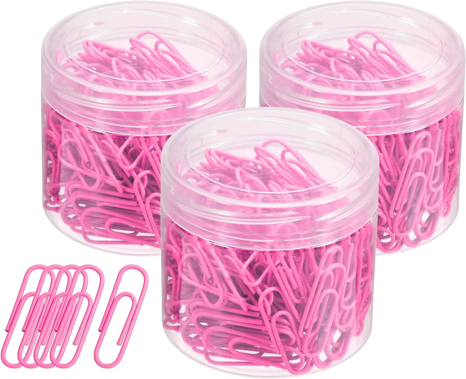 YOKIVE 600 Pcs Paper Clips, Office Clips Smooth Surface