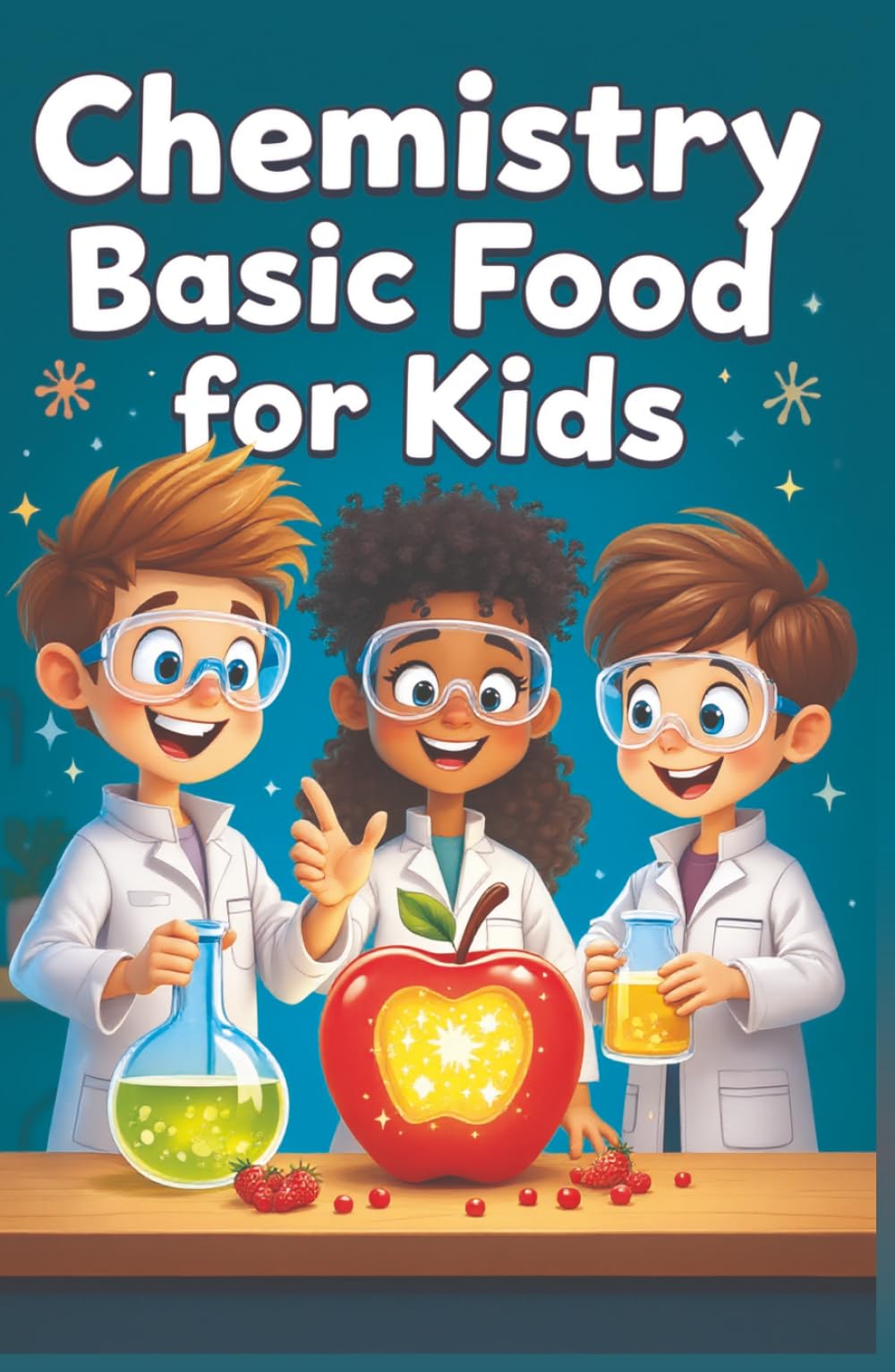Chemistry Basic Food for Kids: A Young Scientist's Guide to Molecules, Reactions, and Kitchen Experiments (Chemistry Book For Kids)
