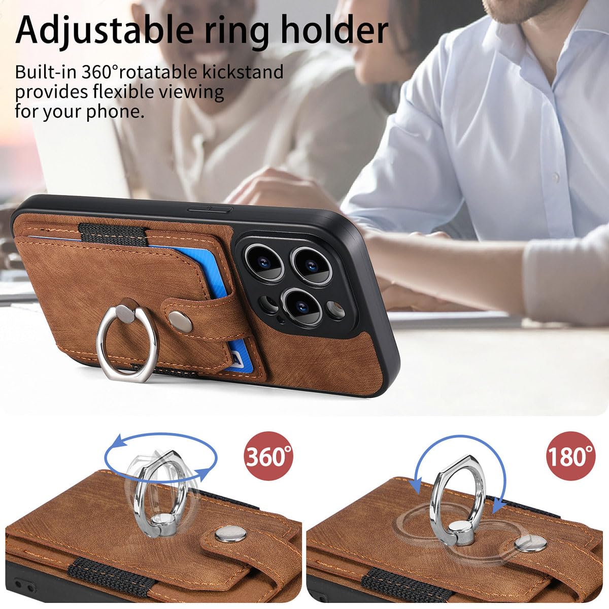 MOJIA Cover per Honor Magic 4 Lite/X30, PU Custodia