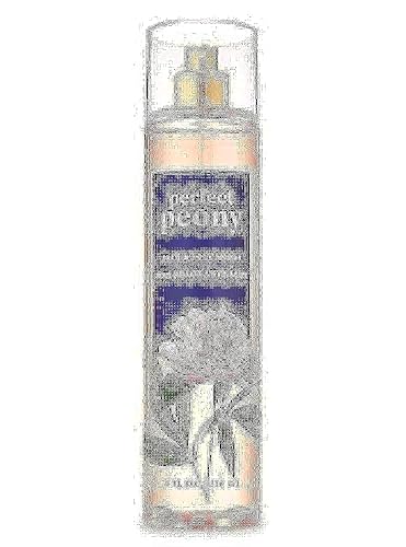 Bath and Body Works Perfect Peony - Botella de fragancia fina (2020), color azul y rosa
