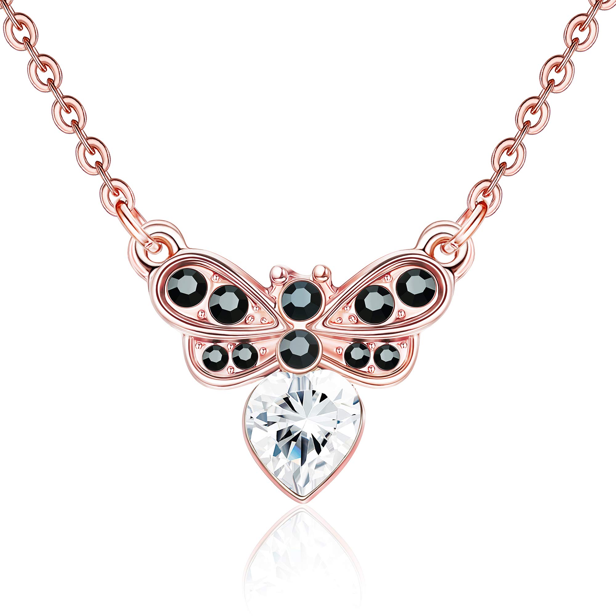 SllaissSllaiss Bumble Bee Necklace for Anniversary for Women