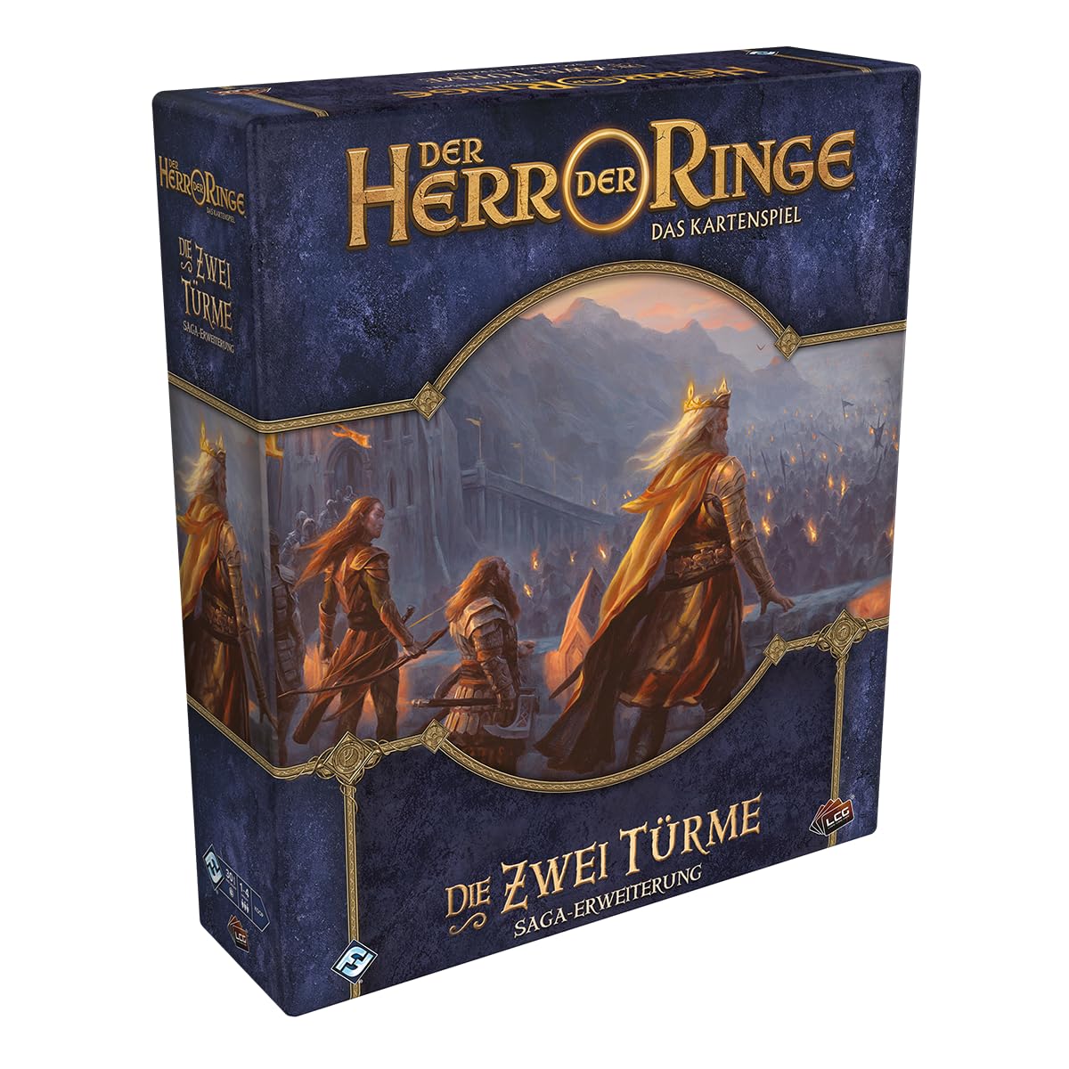Asmodee, Der Herr der Ringe: Das Kartenspiel – Die Zwei Türme, Deutsch