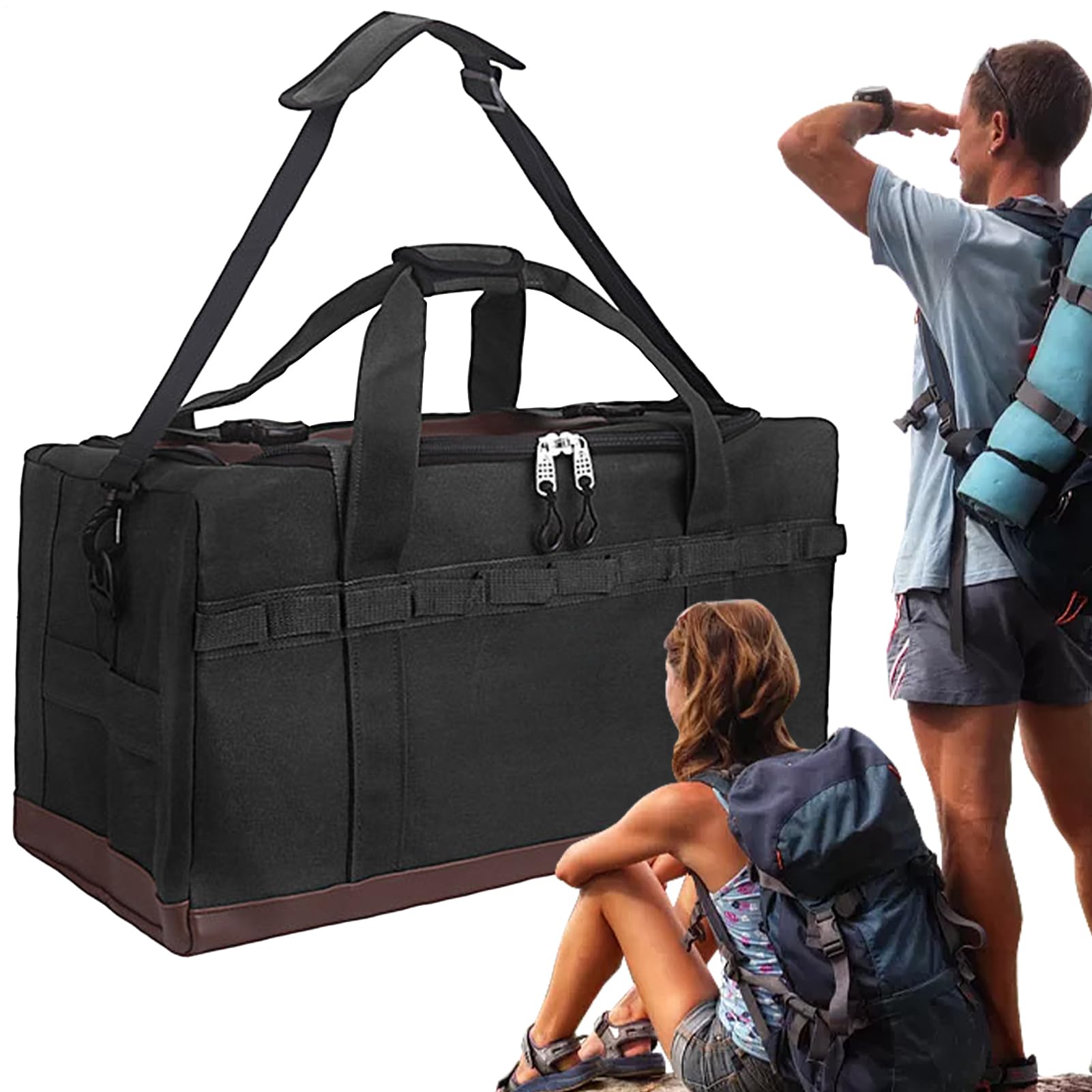 Generisch 75L Aufbewahrungstaschen, Outdoor-Camping-Organizer, Wasserdichtes, Für Küchenutensilien & Ausrüstung | Ideal Für Abenteuer, Fahrzeug-Camping & Geschenkideen, 75x40x40cm