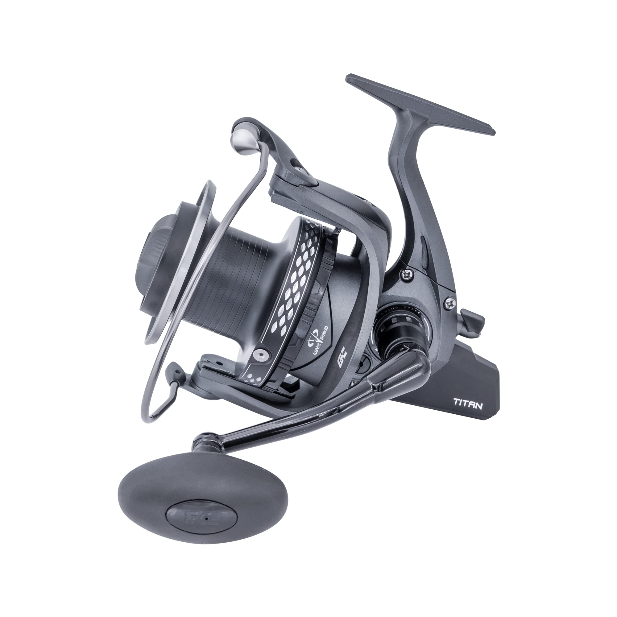 TICA Mulinello Da Pesca Titan T14000, Varie Tecniche Di Pesca, Gear Ratio 4.1, 632gr