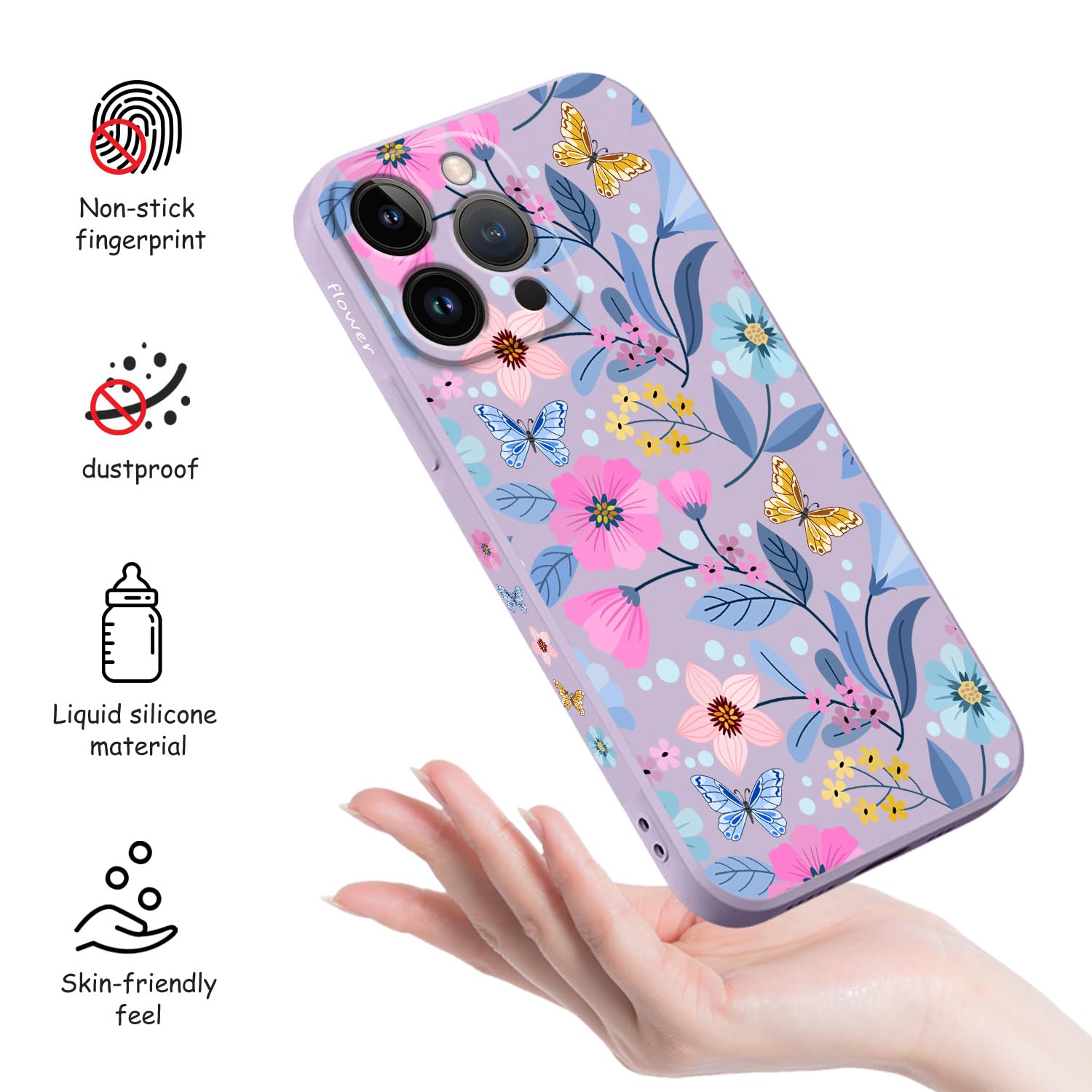 IPhone 12 Pro Max Case, Thin Shockproof Soft TPU Bumper Clear Case Phone Cover, Marble Crown