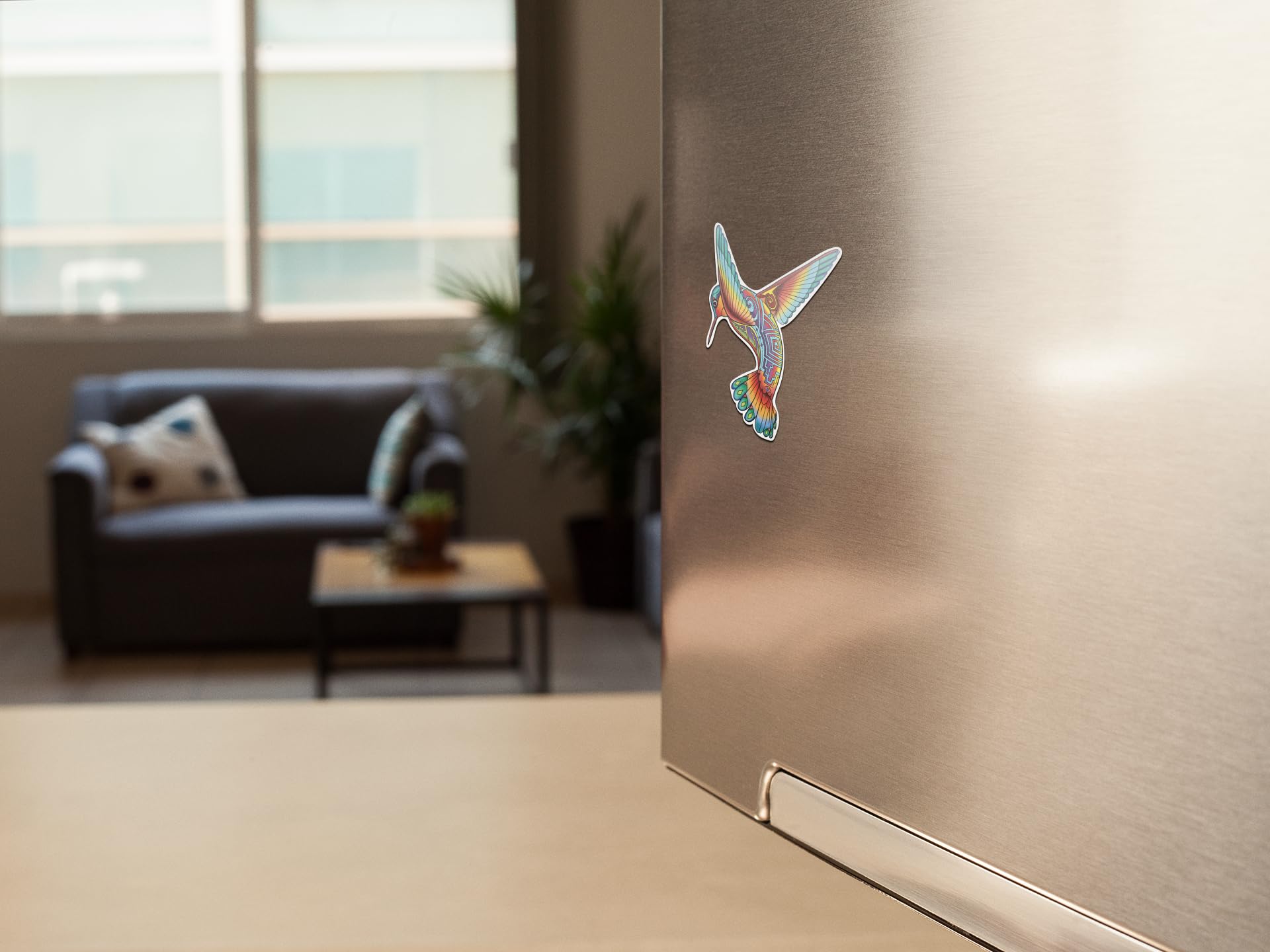 Lot De 8 Aimants De Réfrigérateur En Forme De Colibri Pour Adultes