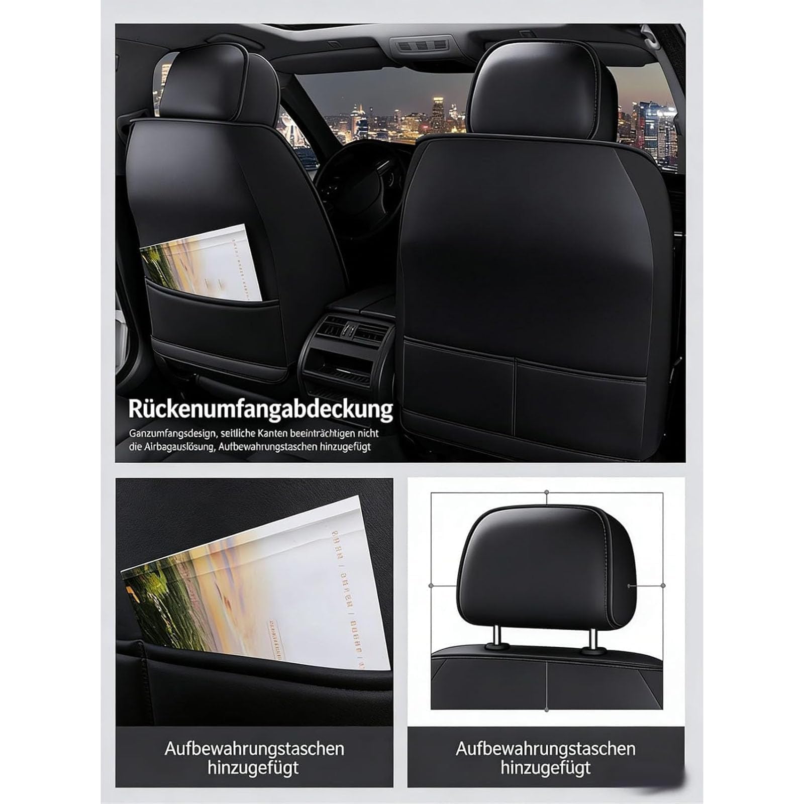 Coprisedili Auto Anteriori per Peugeot 3008 Hybrid 2024‑2026