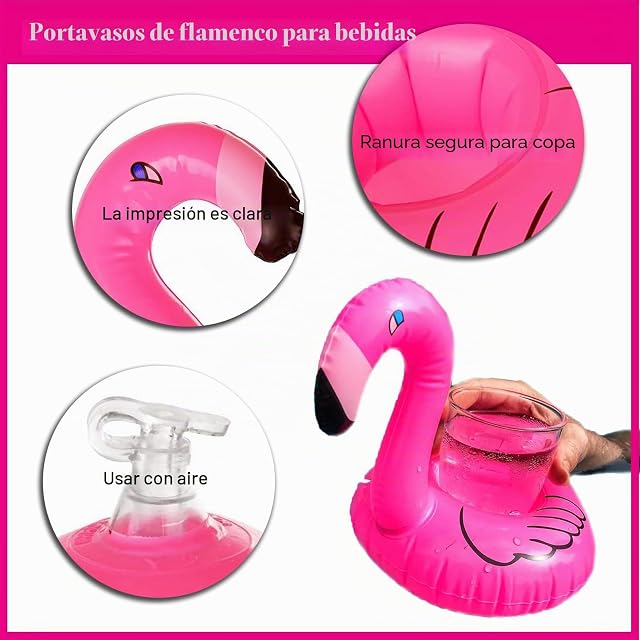Foto 3 de 7 de WYRGQIQN 12 Piezas hinchables para piscina, flotadores piscina, hinchable piscina