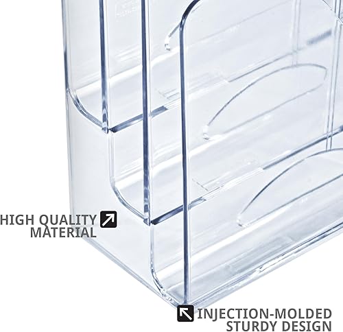 Miniatura 7 de Azar Displays 250099 Soporte organizador de pared de escritorio de tres niveles para archivos y folletos con divisores soporte de exhibición de