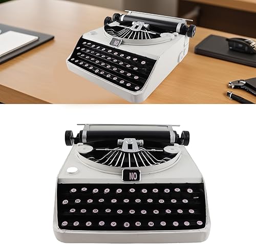 Miniatura 3 de Máquina de escribir a la antigua, máquina de escribir antigua, accesorios para máquina de escribir antigua, para aliviar el estrés, decoración de