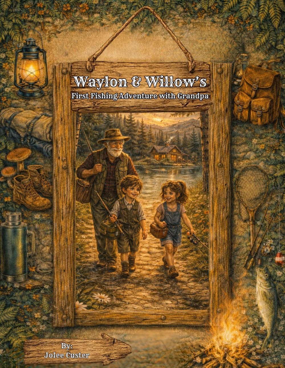Waylon & Willow’s First Fishing Adventure with Grandpa