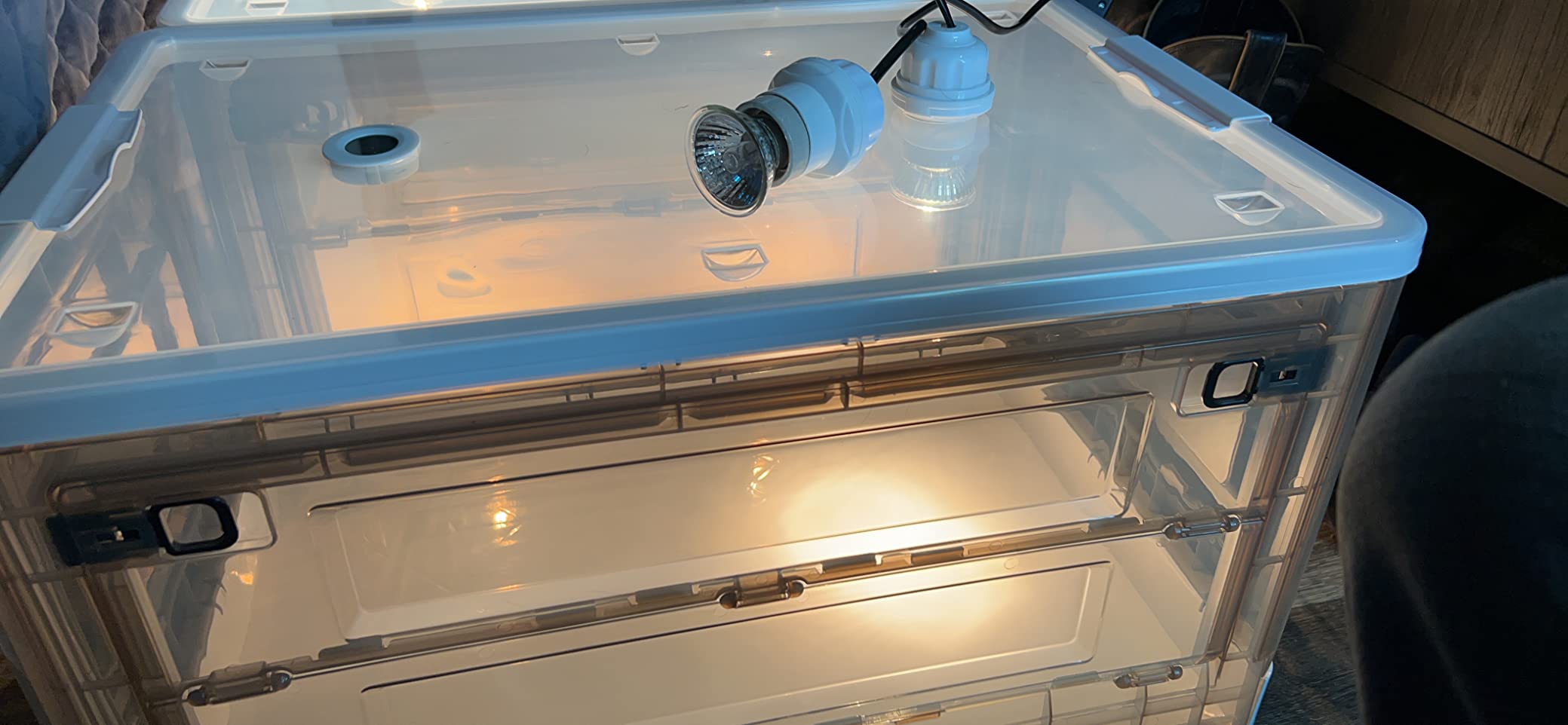 22/mo Finance HKDQ Puppy Incubator with Heating Puppy Incubator