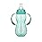 Nuby New 3 Stage Ultra Durable Tritan Grow with Me No-Spill Bottle to Cup, 10 Oz, Teal
