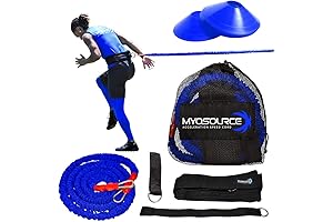 Acceleration Speed Cord 3 Sizes for Waist Training, Resistance Bands for Sports