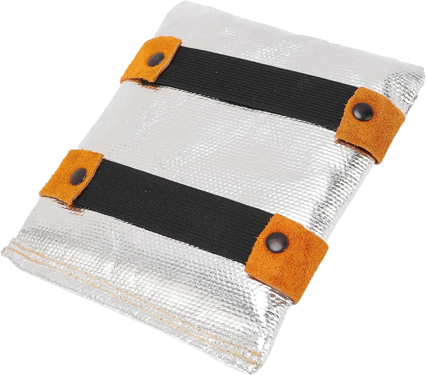 GOWENIC Welding Heat for Hands, Hand Heat Welding Gloves Pad Aluminized Back Insulating, Pad Insulating Protective for Industrial