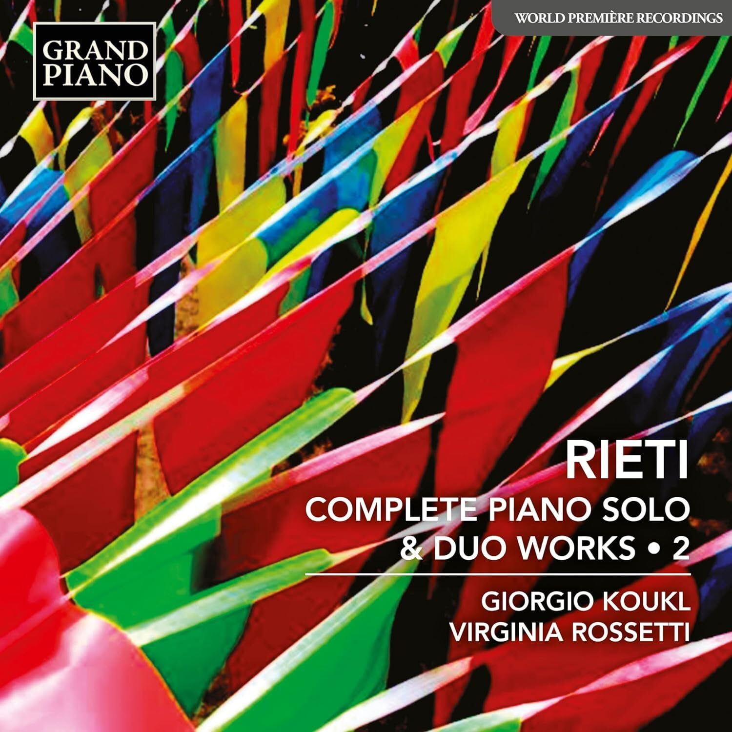 Vittorio Rieti: Complete Piano Solo & Duo Works, Vol. 2