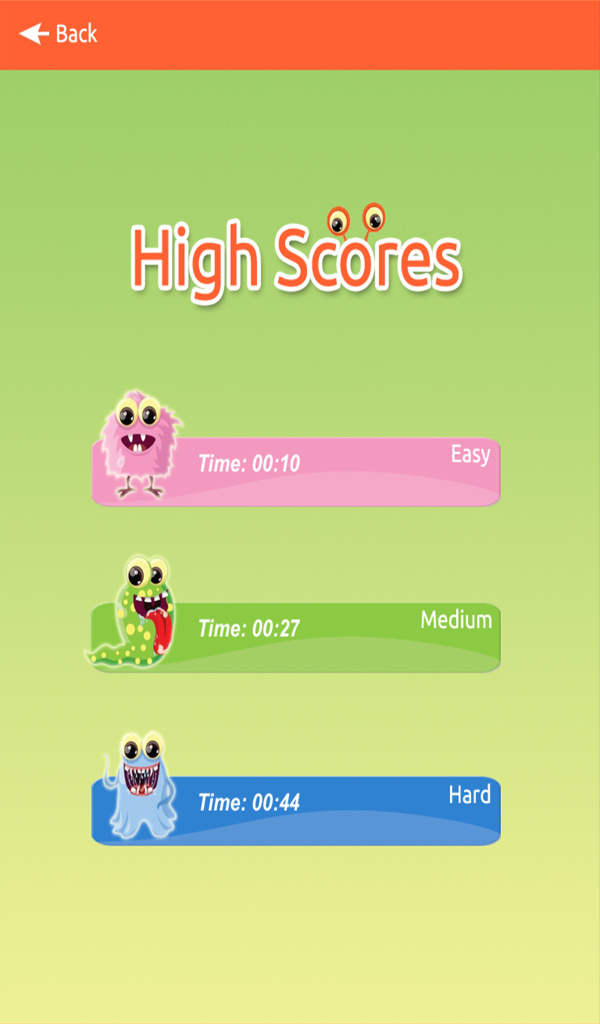 Monsters Memory Match - App on Amazon Appstore