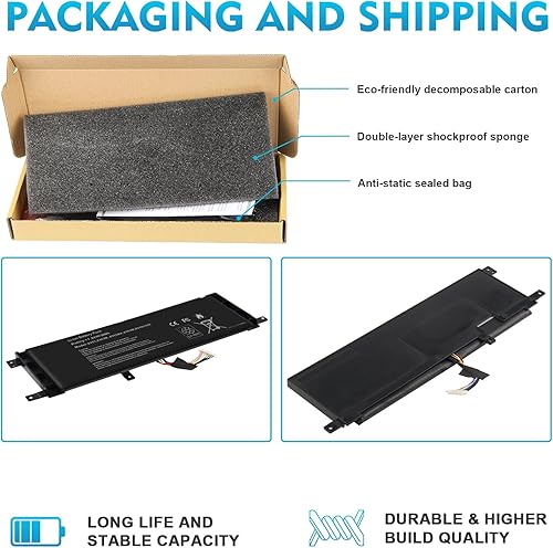 Miniatura 9 de Fancy Buying Nueva batería para portátil B21N1329 para Asus X403 X403M X403MA X503M X502CA X453 X453M X453MA X553 X553M X553MA - 7.6V 30Wh