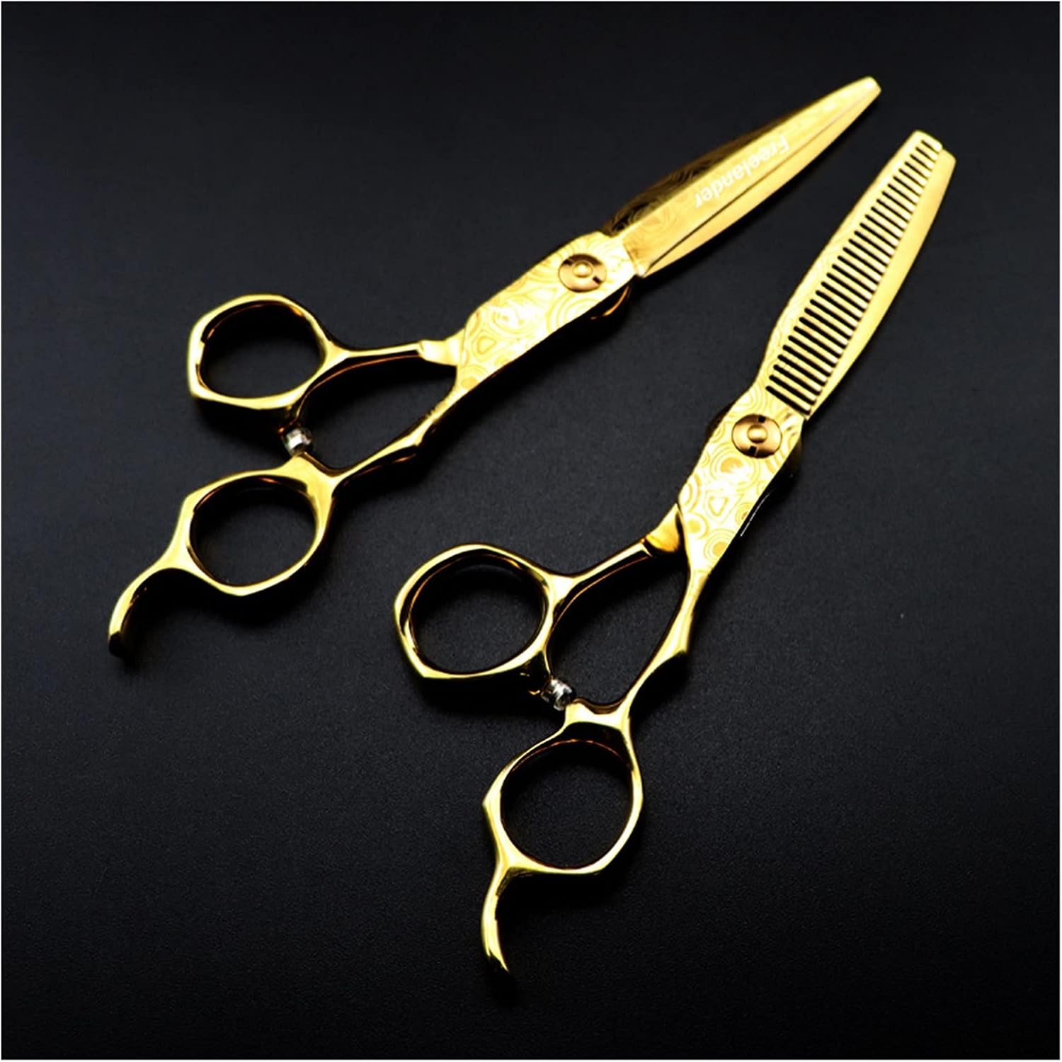 ヘアカット用ハサミ 6.0インチ 美容はさみ、美容はさみ、T型ハサミ、美容師用カミソリ、ヘアカットはさみ、ヘアカットキット