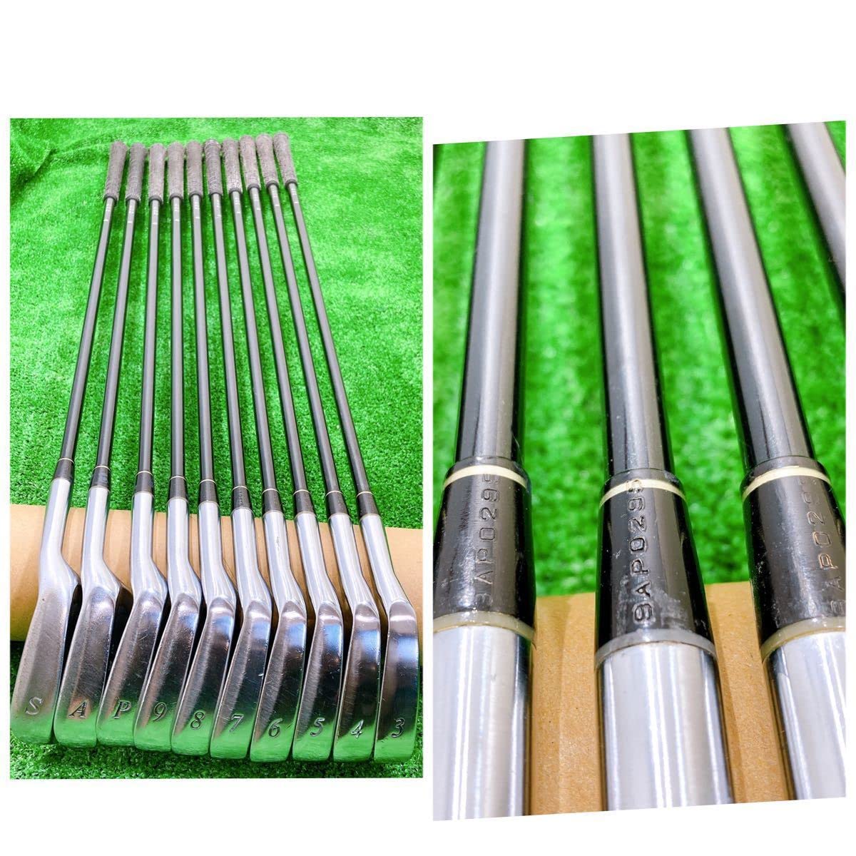Amazon.co.jp: 往年の名器 PRGR DATA801 FORGED 三浦技研製造OEM 10本 