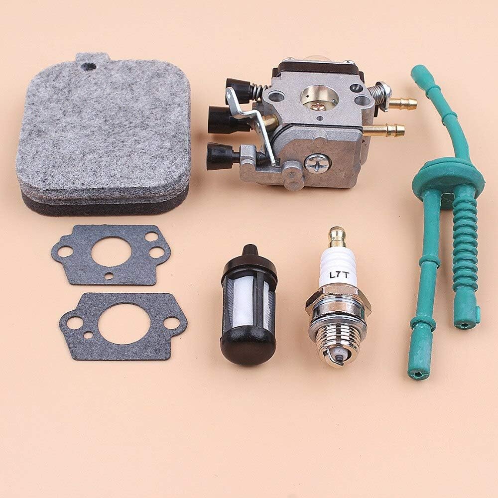 Carburetor Gasket Air Filter Fuel Hose Filter Kit Fit for STIHL BG45 BG46 BG55 BG65 BG85 BR45C SH55 SH85 Leaf Blowers 42291200606