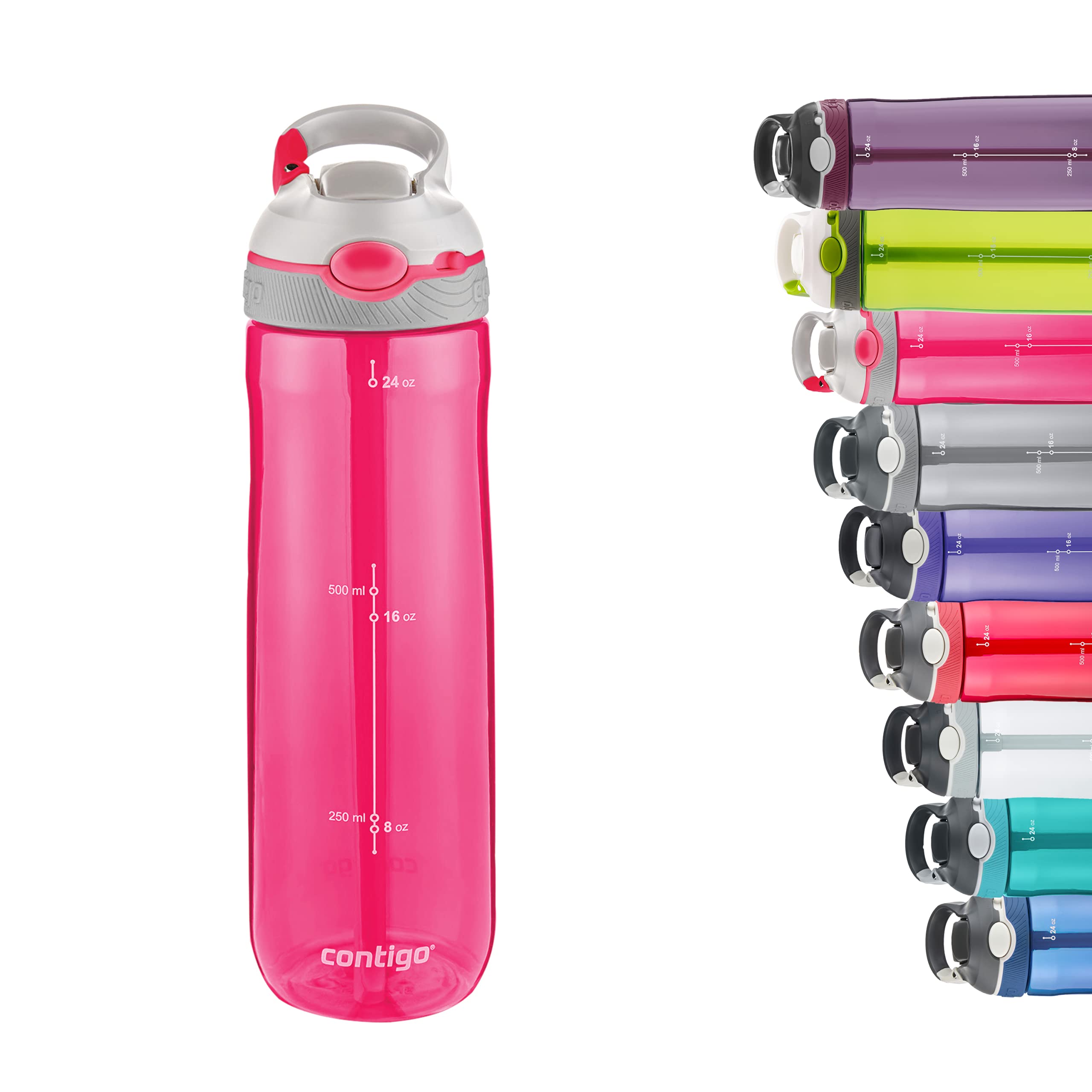 Buy Contigo Ashland Autospout Water Bottle with Flip Straw, Large BPA