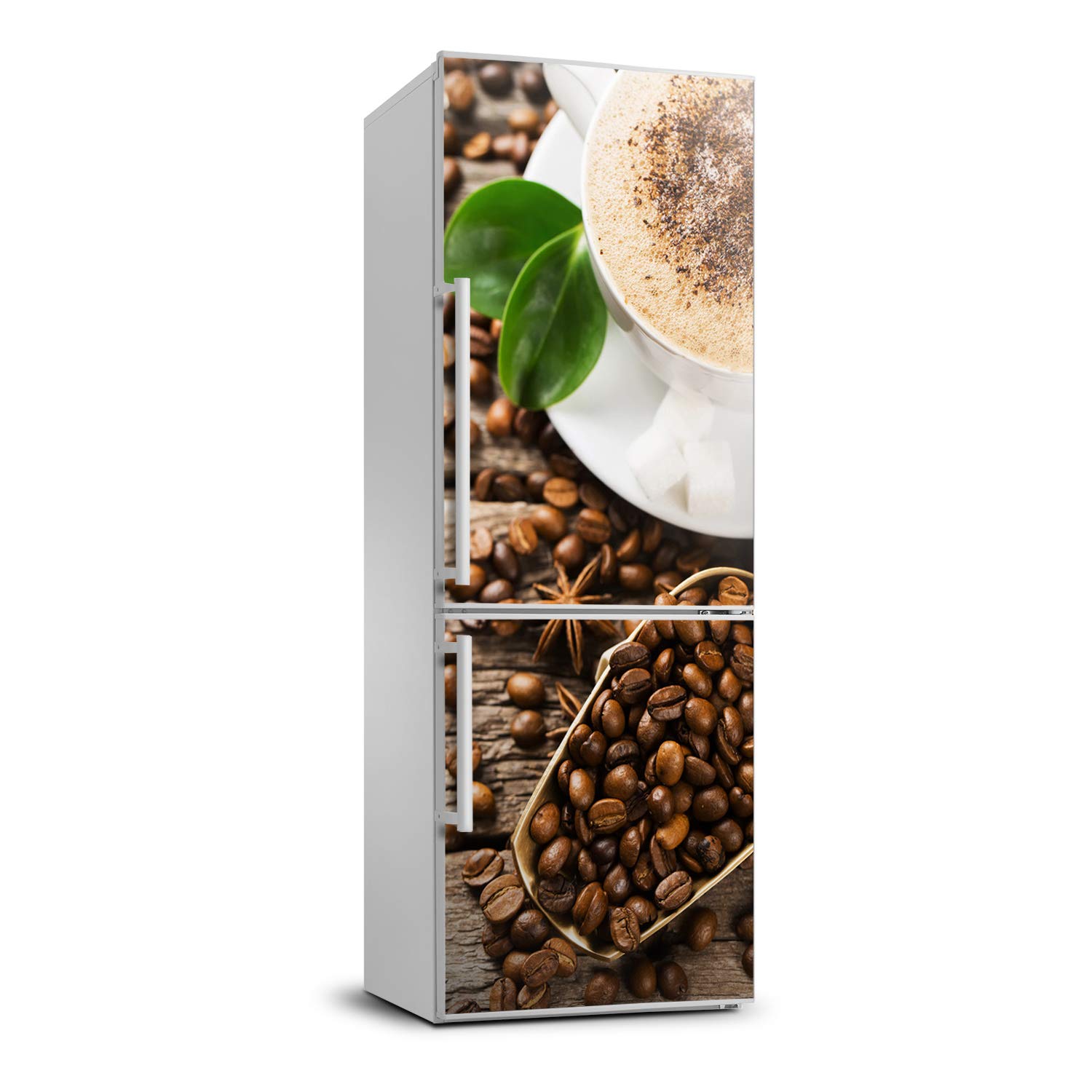Pegatina de frigorífico café Tulup de 60x180 cm para decorar cocinas modernas