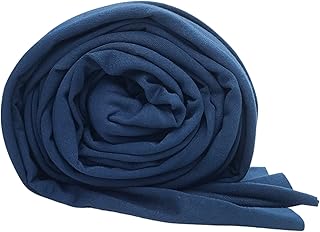 AMOS and SAWYER Solid Fabric Wrap/Layer, Newborn Baby Layer Photography Prop (Dark Teal)