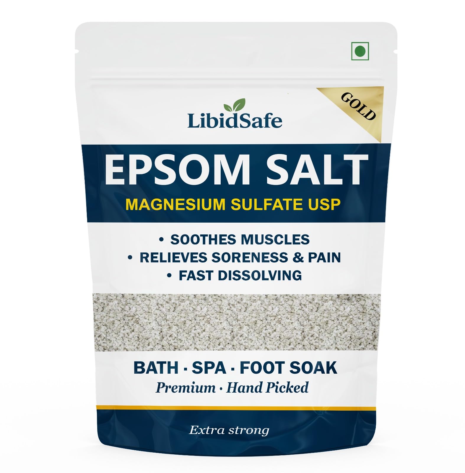 Epsom salt for foot, bath, plant (420 Gram, Premium)-picture-39