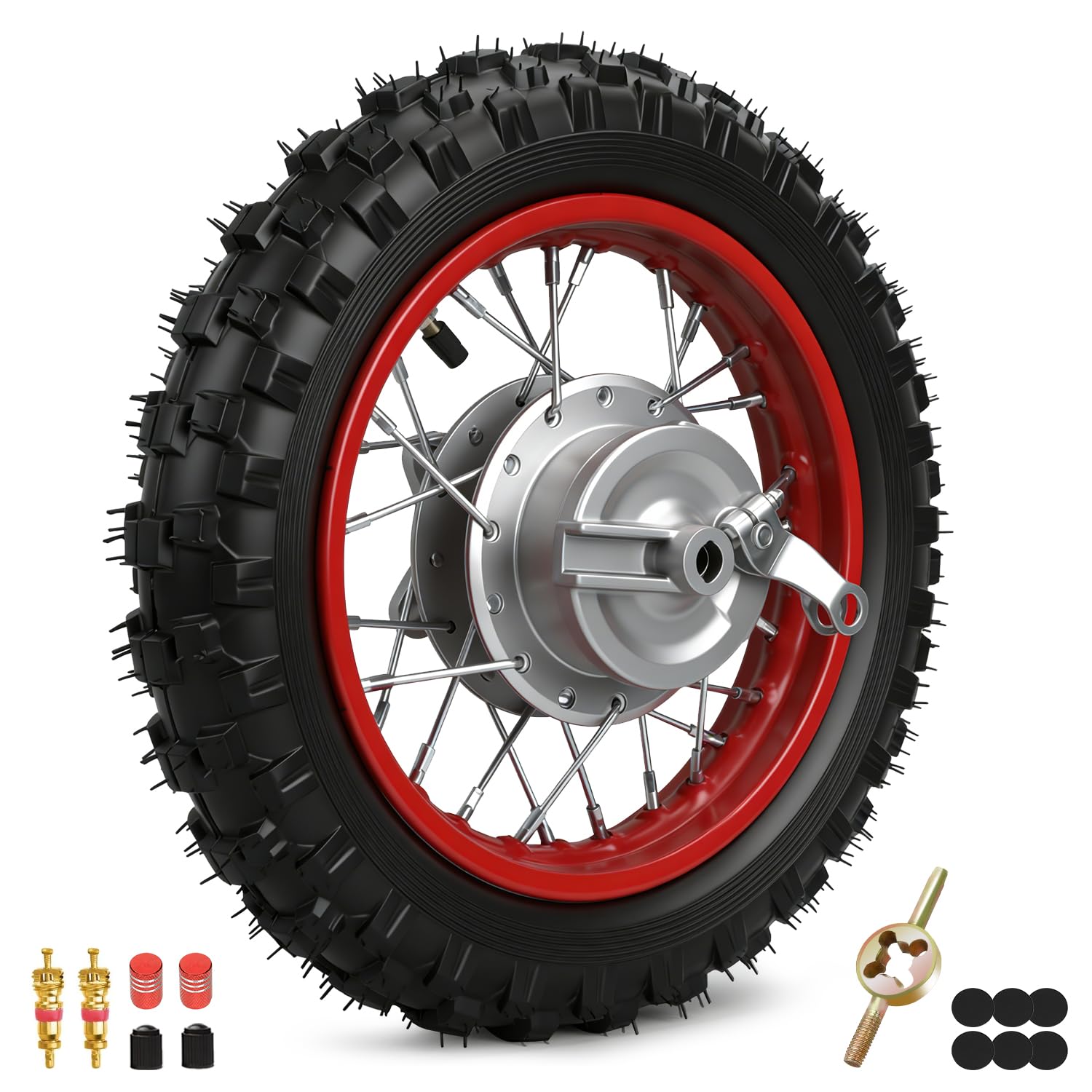 2.50-10 Dirt Bike Wheel for CRF50 TTR50 SSR 70 XR50 Pit Bike Parts