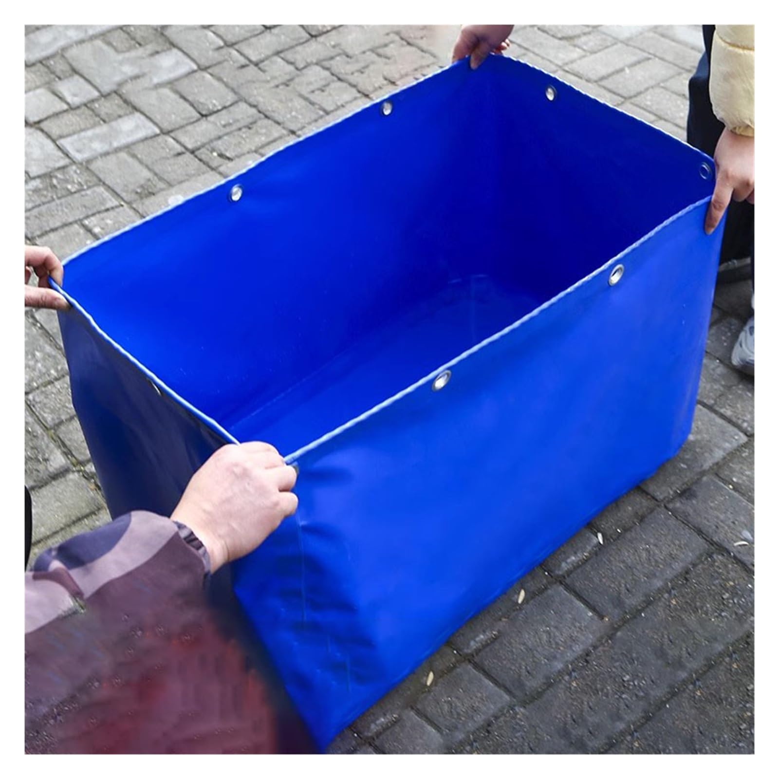 Piscine pliable pour chiens bâche épaisse contre les griffures et fuites eau