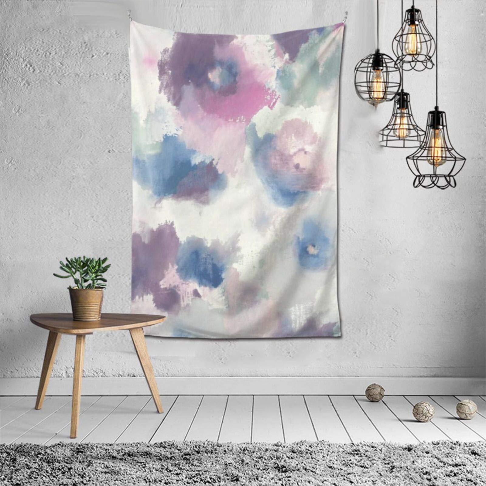 Impressionist Floral फैशन आंतरिक सजावट बहुक्रियाशील बेडरूम व्यक्तित्व उपहार इनडोर दीवार फांसी कक्ष पर्दा उपहार दीवार सजावट