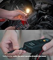 Vista 4 de Power Circuit Probe Tester Automotive DC Voltage 6V to 48V Short Circuit Finder Relay/Fuel Injector Tester