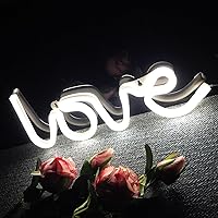 Vista 166 de Cloud Neon Signs, LED Light for Wall Decor, Battery or USB Powered for Bedroom Aesthetic Teen Girl Kid Room Christmas Wedding Party (White)
